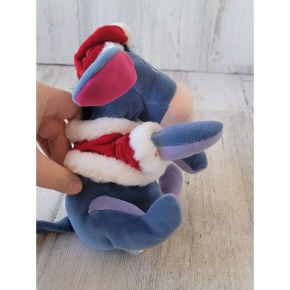 Disney santa claus eeyore winne pooh toy figure plush - Picture 3 of 9